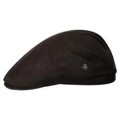Matte Nappa Leather Ivy Cap -ChicHeadwear Haven 256589