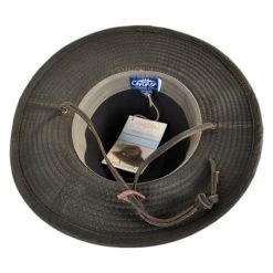 Weathered Cotton Outback Hat -ChicHeadwear Haven 257970