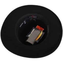 Hiker Wool Felt Safari Fedora Hat -ChicHeadwear Haven 262430