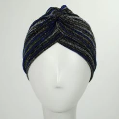 Metallic Stripe Turban -ChicHeadwear Haven 265436