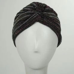 Metallic Stripe Turban -ChicHeadwear Haven 265439