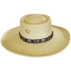 CHARLIE 1 HORSE High Desert Palm Leaf Straw Plantation Hat