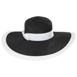 Resort Straw Swinger Wide Brim Hat