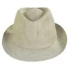 Stetson Linen Delave Trilby Fedora Hat