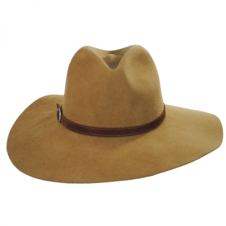 Sophie Wool Felt Rancher Fedora Hat 3 Sophie Wool Felt Rancher Fedora Hat
