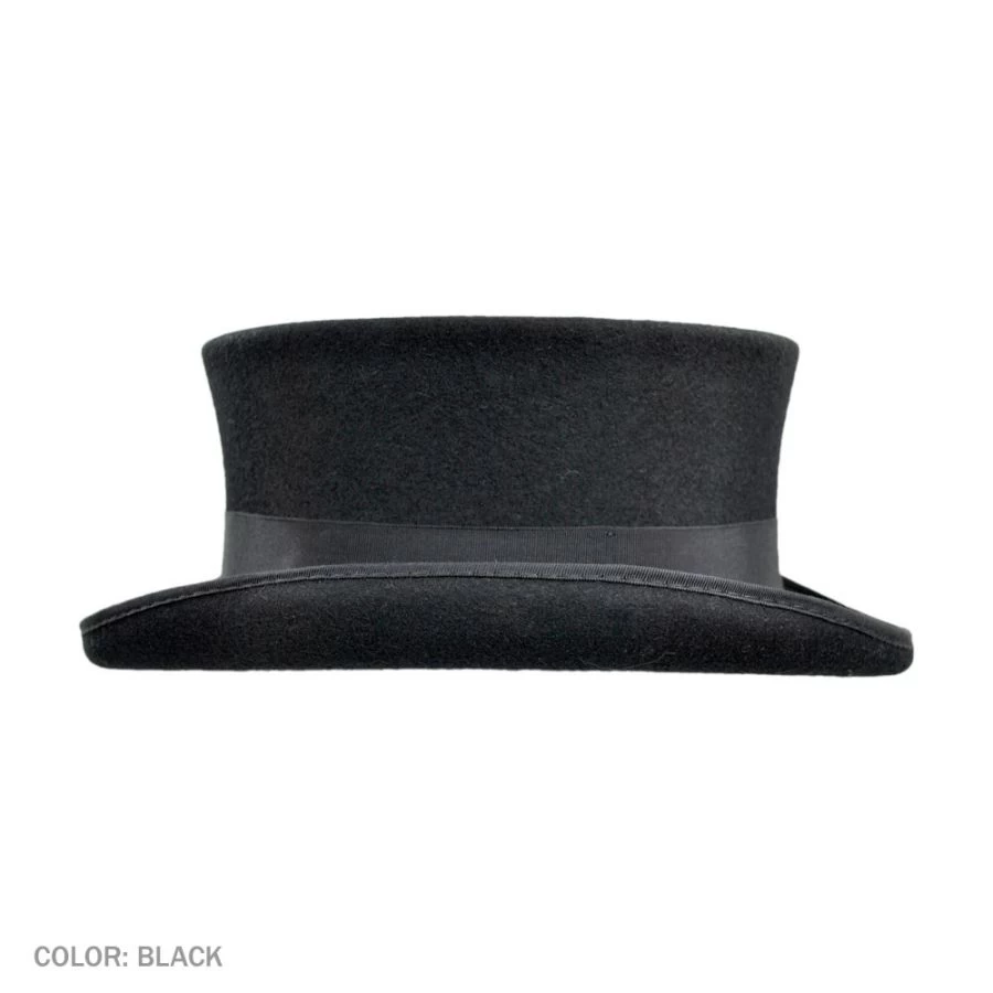 Deadman Wool Felt Top Hat 5 Deadman Wool Felt Top Hat - Image 3