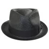 Boston Panama Straw Trilby Fedora Hat -ChicHeadwear Haven 290423