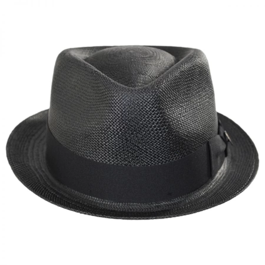 Boston Panama Straw Trilby Fedora Hat 3 Boston Panama Straw Trilby Fedora Hat