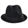 Milano Wool Felt Trilby Fedora Hat -ChicHeadwear Haven 290612