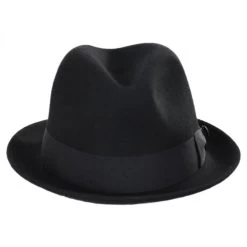 Milano Wool Felt Trilby Fedora Hat
