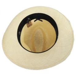 Classic Panama Straw Fedora Hat -ChicHeadwear Haven 292088