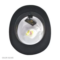 Mid Crown Wool Felt Top Hat 7 Mid Crown Wool Felt Top Hat -ChicHeadwear Haven 29267