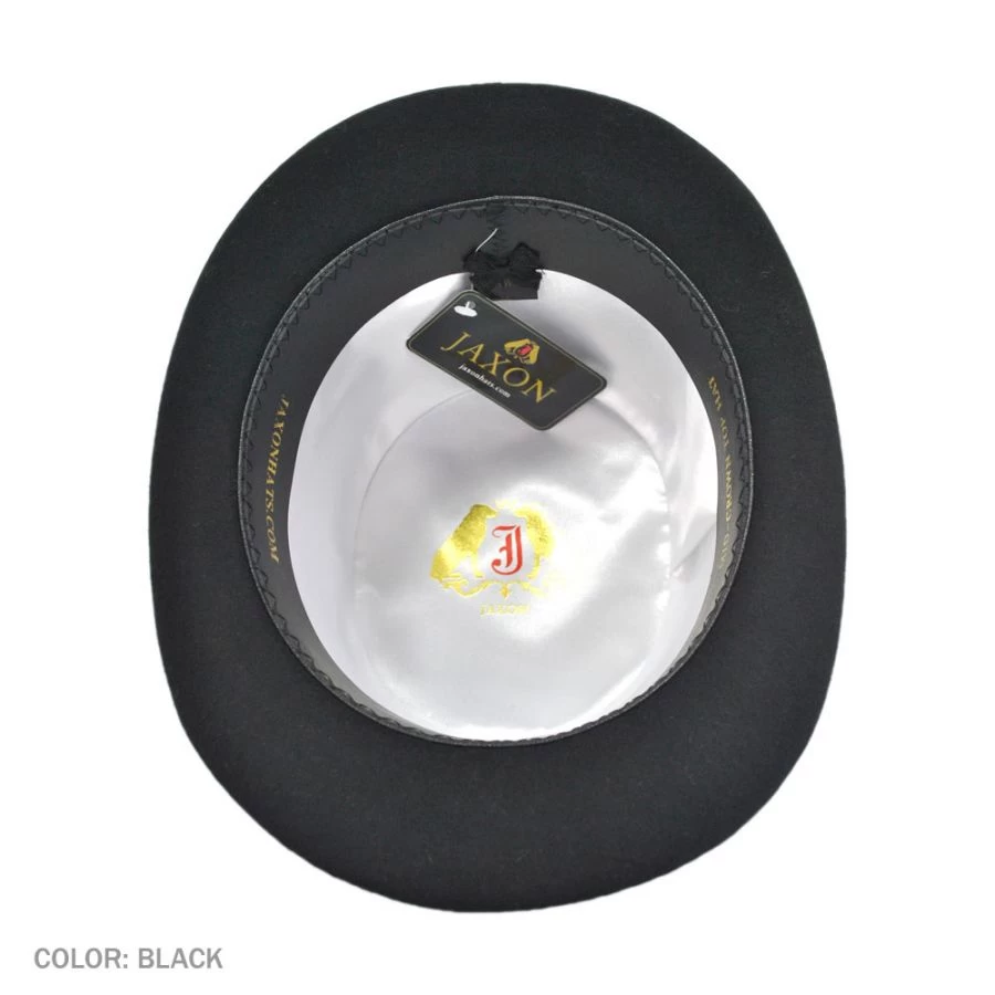 Mid Crown Wool Felt Top Hat 5 Mid Crown Wool Felt Top Hat - Image 3