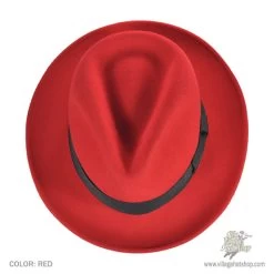 Pachuco Crushable Wool Felt Fedora Hat -ChicHeadwear Haven 29345