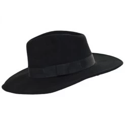 Colorado Ultra Wide Brim Wool Felt Fedora Hat -ChicHeadwear Haven 302066