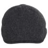 Melton Wool Pub Duckbill Cap - Dark Gray -ChicHeadwear Haven 304215