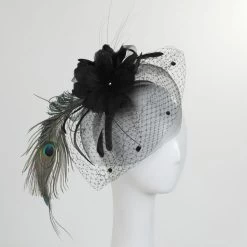 Peacock Fascinator