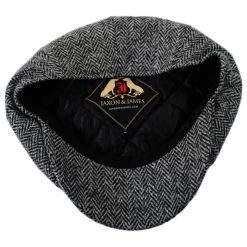 Harris Tweed Castlebay Wool Newsboy Cap -ChicHeadwear Haven 306226