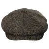 Harris Tweed Northbay Wool Newsboy Cap -ChicHeadwear Haven 306265