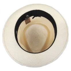 Quickstep Grade 8 Panama Straw Fedora Hat -ChicHeadwear Haven 308707