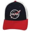 AMERICAN NEEDLE Roughage NASA Mesh Trucker Snapback Baseball Cap