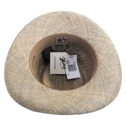 Bailey Melton LiteStraw Seagrass Gambler Hat -ChicHeadwear Haven 316496