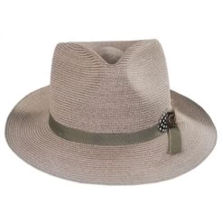 Aviator Hemp Straw Fedora Hat