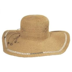 Abbey Toyo Straw Floppy Swinger Hat