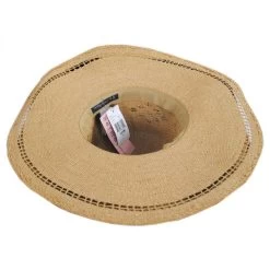 Abbey Toyo Straw Floppy Swinger Hat -ChicHeadwear Haven 319142
