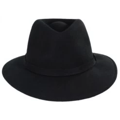 Slope Earflap Wool Felt Fedora Hat