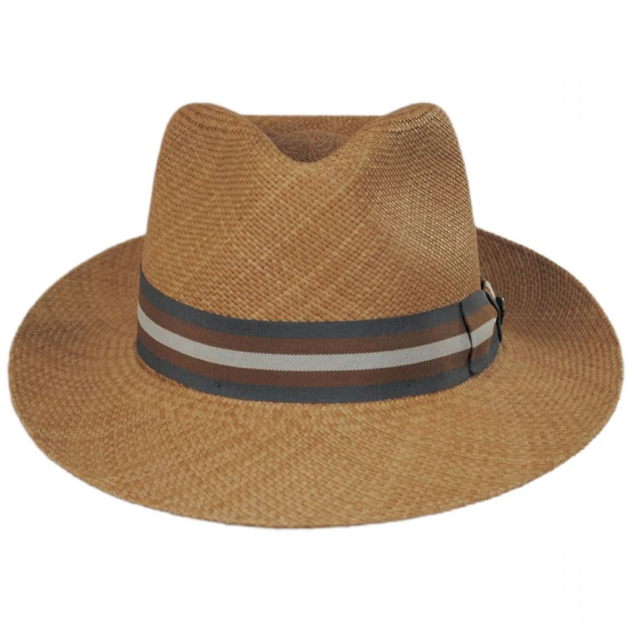 San Juliette Panama Straw Fedora Hat 3 San Juliette Panama Straw Fedora Hat