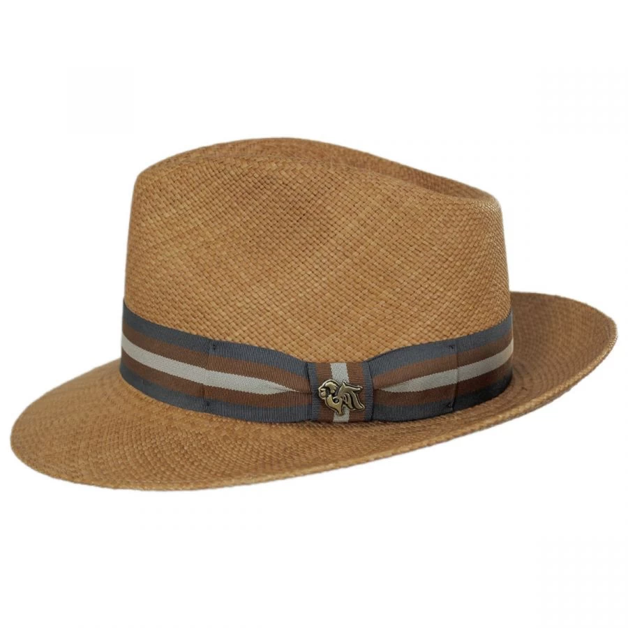 San Juliette Panama Straw Fedora Hat 4 San Juliette Panama Straw Fedora Hat - Image 2