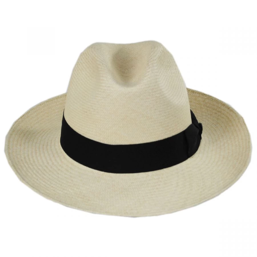 Don Juan Grade 8 Panama Straw Fedora Hat 3 Don Juan Grade 8 Panama Straw Fedora Hat