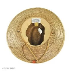 Stetson Rustic Palm Leaf Straw Hat -ChicHeadwear Haven 32705