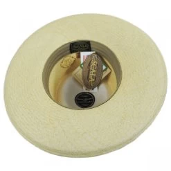 Scala Panama Straw Gambler Hat 7 Scala Panama Straw Gambler Hat -ChicHeadwear Haven 330407