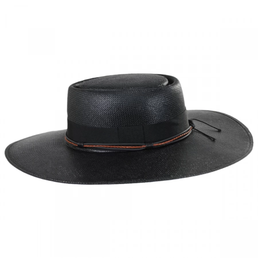 Bohemian Toyo Straw Gaucho Hat 4 Bohemian Toyo Straw Gaucho Hat - Image 2