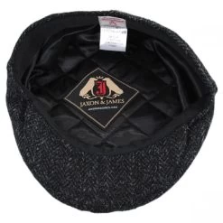 Dunvegan Harris Tweed Wool Ivy Cap -ChicHeadwear Haven 333950