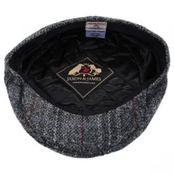 Loch Alsh Harris Tweed Wool Ivy Cap -ChicHeadwear Haven 334040
