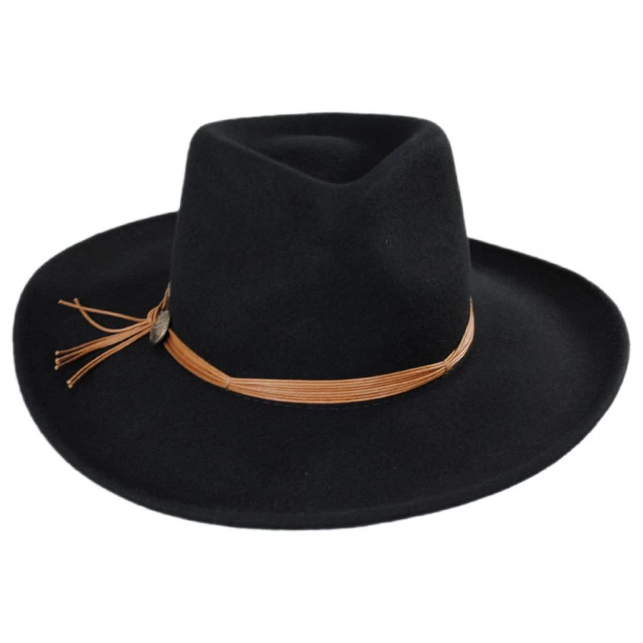 Scala Palermo Wool Felt Rancher Hat 3 Scala Palermo Wool Felt Rancher Hat