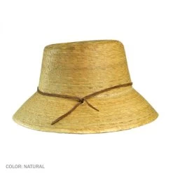Abby Palm Straw Cloche Hat -ChicHeadwear Haven 33590