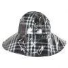 Plaid Wide Brim Rain Hat -ChicHeadwear Haven 337124