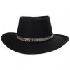 Stetson Kelso Crushable Wool Felt Gambler Western Hat -ChicHeadwear Haven 338775