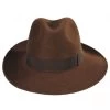 Buck Fur Felt Wide Brim Fedora Hat 1 Buck Fur Felt Wide Brim Fedora Hat -ChicHeadwear Haven 343035