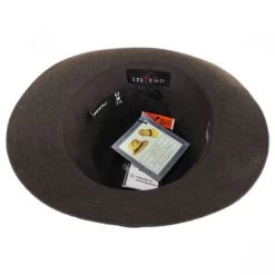 Desmond Crushable Wool Felt Fedora Hat -ChicHeadwear Haven 343640