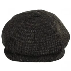 Sidecar Nailhead Wool Blend Newsboy Cap