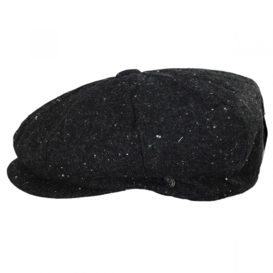 Sazerac Tweed Wool Blend Newsboy Cap 4 Sazerac Tweed Wool Blend Newsboy Cap - Image 2