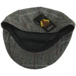 Regent Herringbone Plaid Wool Blend Ivy Cap 7 Regent Herringbone Plaid Wool Blend Ivy Cap -ChicHeadwear Haven 343955