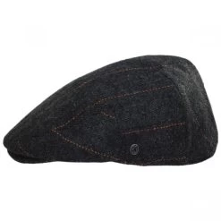 Negroni Herringbone Plaid Wool Blend Ivy Cap 6 Negroni Herringbone Plaid Wool Blend Ivy Cap -ChicHeadwear Haven 343997