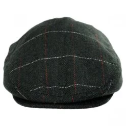 Gimlet Herringbone Plaid Wool Blend Ivy Cap