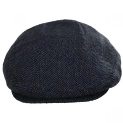 Filmore Herringbone Wool Blend Ivy Cap